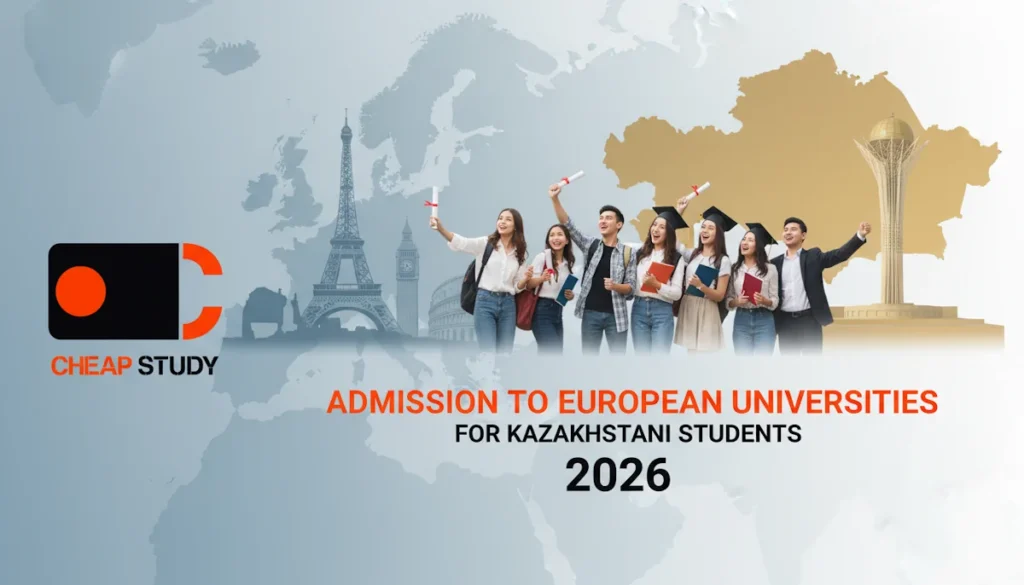 Поступление в ВУЗы Европы для Казахстанцев в 2026 году
