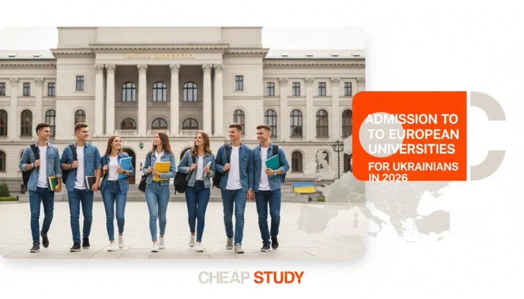 Поступление в вузы Европы для Украинцев в 2026 году: Полный Гайд